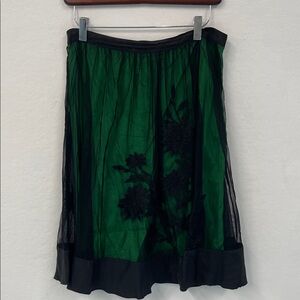 Lithe Anthropologie Overlay Skirt
